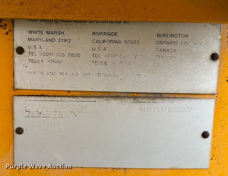 image for item EI4039 1988 JCB 1550B backhoe