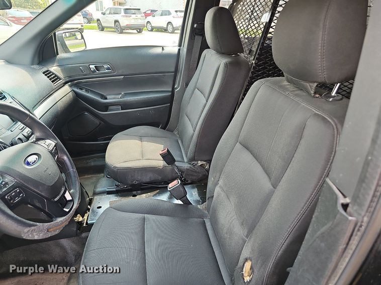 image for item EJ5766 2016 Ford  Explorer Police Interceptor SUV