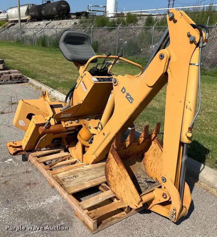 image for item EJ7090 Case D125 skid steer backhoe