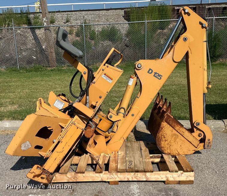 image for item EJ7090 Case D125 skid steer backhoe