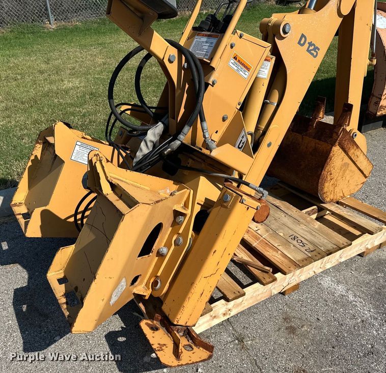 image for item EJ7090 Case D125 skid steer backhoe