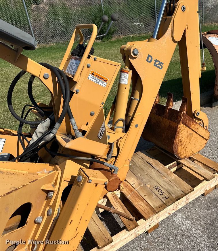 image for item EJ7090 Case D125 skid steer backhoe