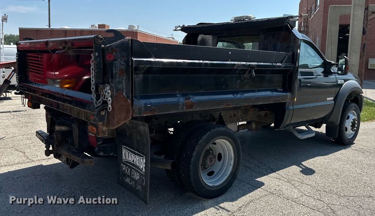 image for item EJ7094 2005 Ford F450 Super Duty XL dump truck