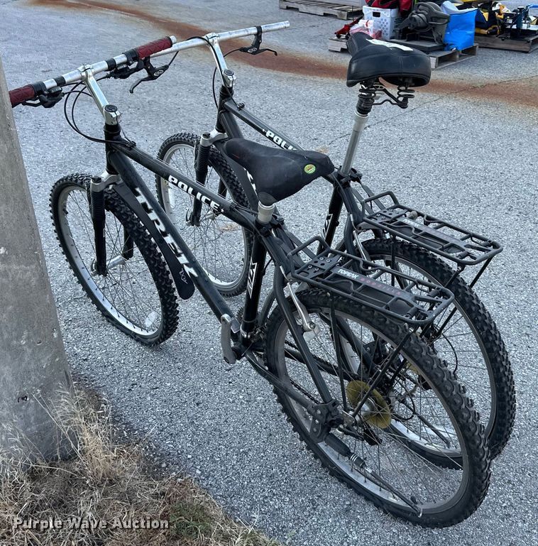 image for item EJ7099 (2) Topeak Godzilla  police bikes 