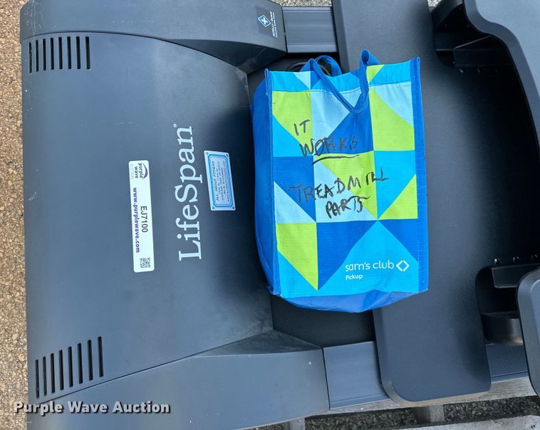 image for item EJ7100 Lifespan TR1200DT treadmill