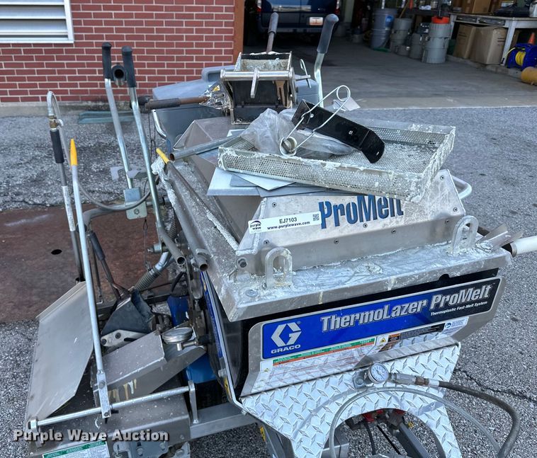 image for item EJ7103 Graco  Thermolazer Promelt striping machine 
