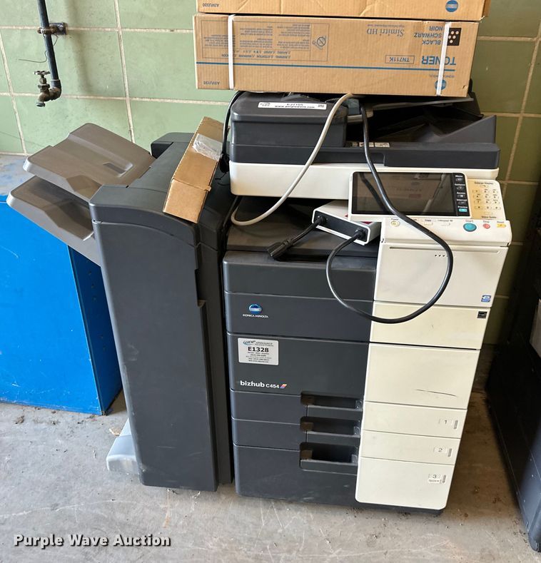 image for item EJ7105 Konica Minolta Bizhub C454 printer