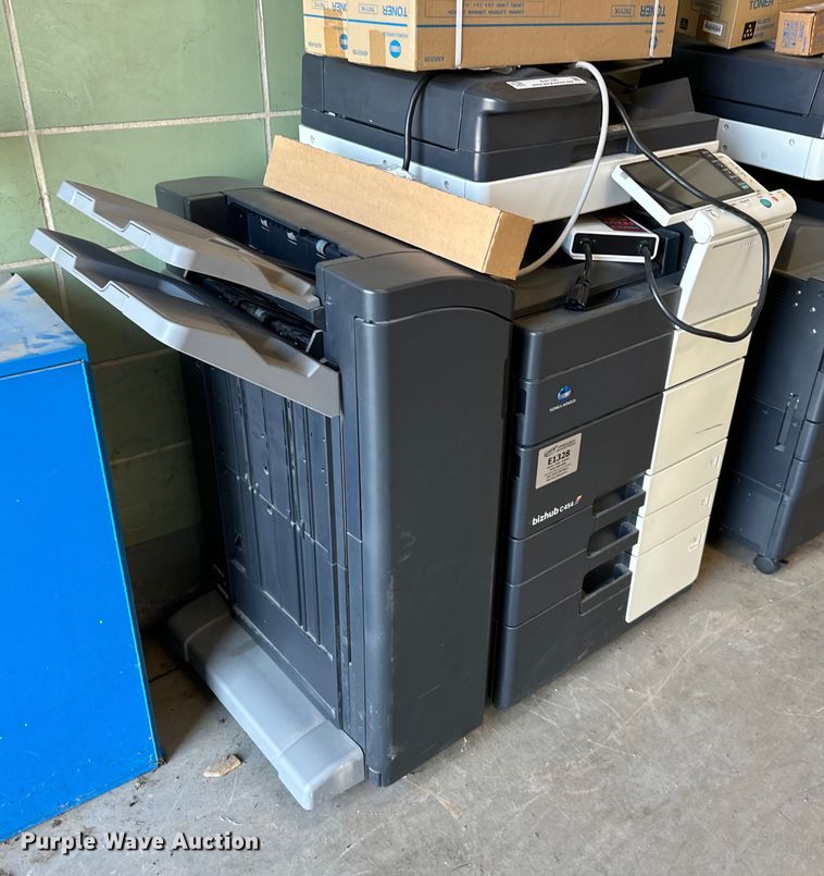 image for item EJ7105 Konica Minolta Bizhub C454 printer