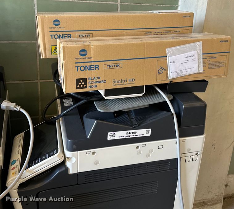 image for item EJ7109 Konica Minolta Bizhub C454 printer