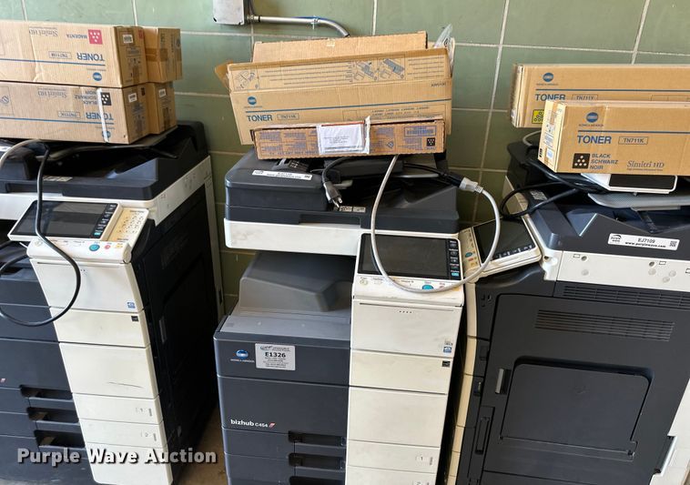 image for item EJ7110 Konica Minolta Bizhub C454 printer