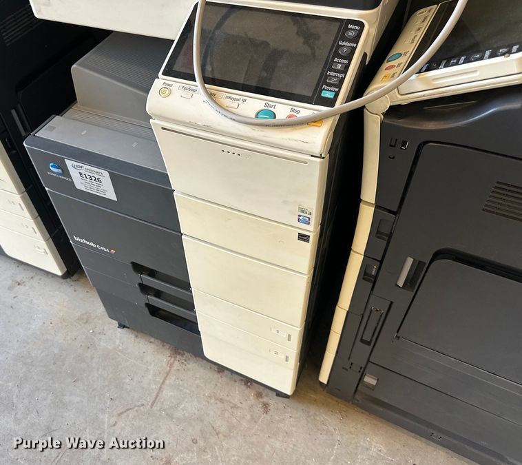 image for item EJ7110 Konica Minolta Bizhub C454 printer