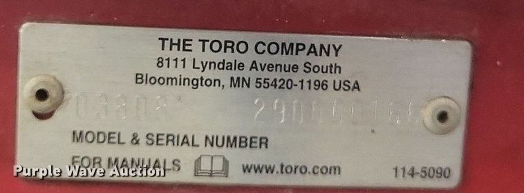 image for item EJ8031 Toro Reelmaster 6700D reel mower