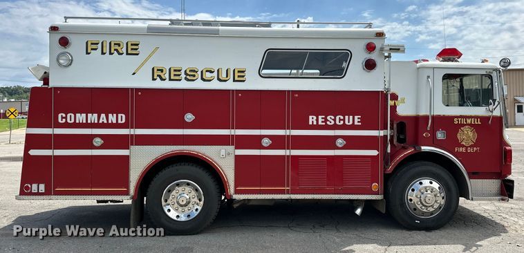 image for item EJ8870 1981 Mack MC611FG rescue vehicle