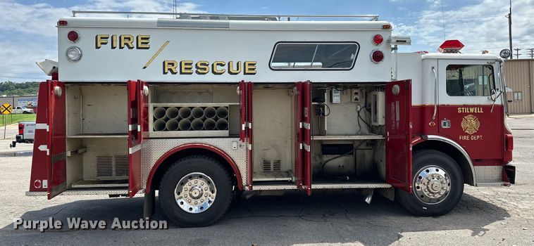 image for item EJ8870 1981 Mack MC611FG rescue vehicle