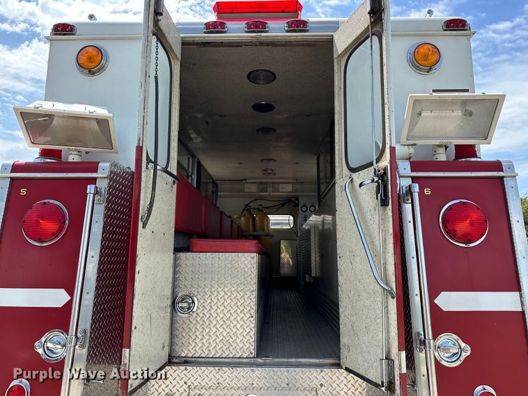 image for item EJ8870 1981 Mack MC611FG rescue vehicle