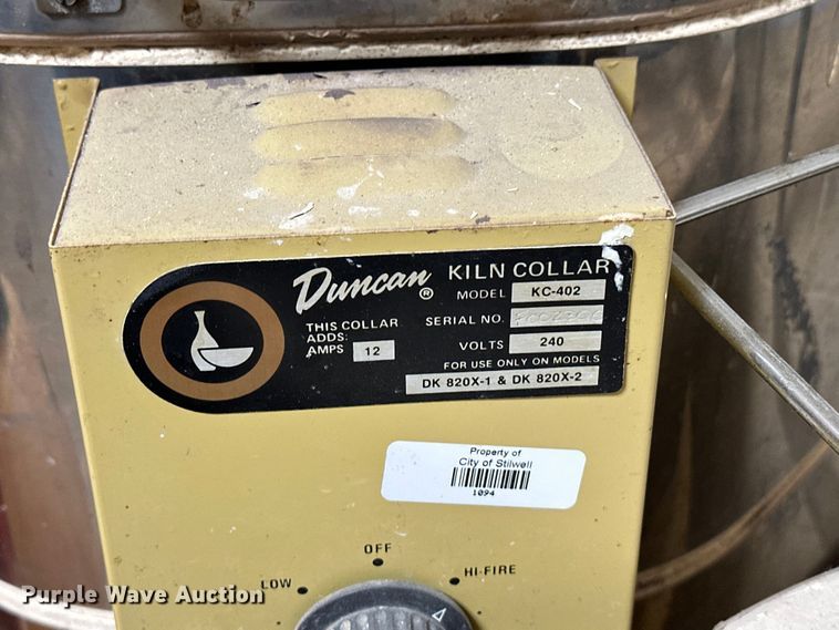 image for item EJ8871  Duncan ceramic kiln