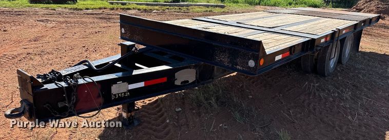 image for item EJ8935 1992 Kalyn KTD-30 tilt deck equipment trailer