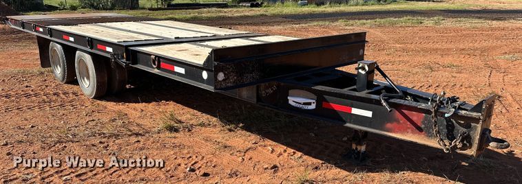 image for item EJ8935 1992 Kalyn KTD-30 tilt deck equipment trailer