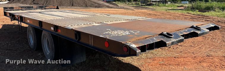 image for item EJ8935 1992 Kalyn KTD-30 tilt deck equipment trailer