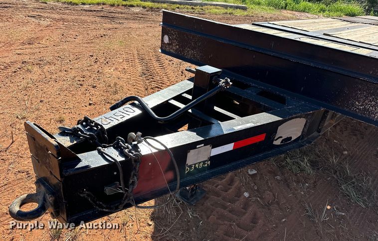 image for item EJ8935 1992 Kalyn KTD-30 tilt deck equipment trailer