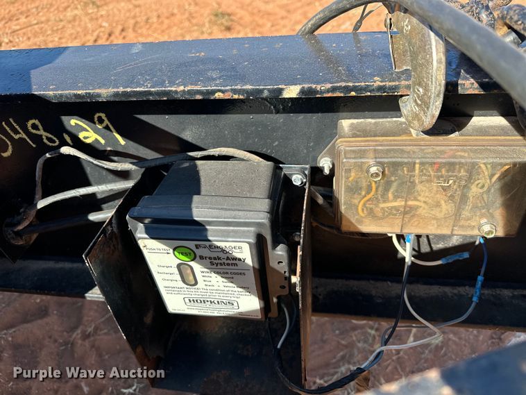 image for item EJ8935 1992 Kalyn KTD-30 tilt deck equipment trailer