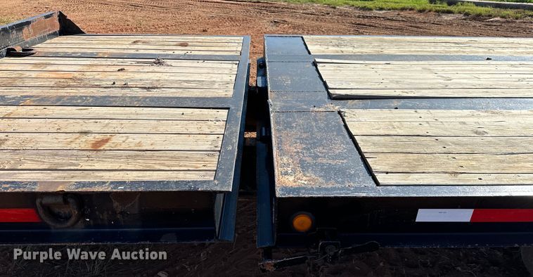 image for item EJ8935 1992 Kalyn KTD-30 tilt deck equipment trailer