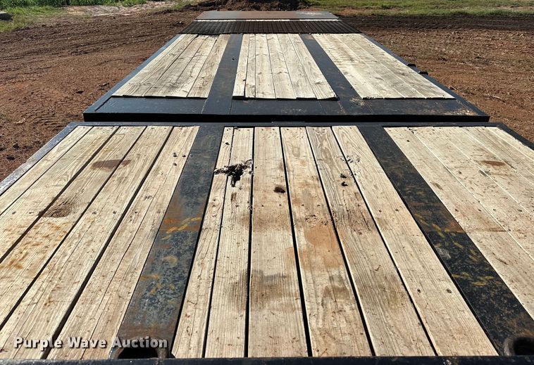 image for item EJ8935 1992 Kalyn KTD-30 tilt deck equipment trailer