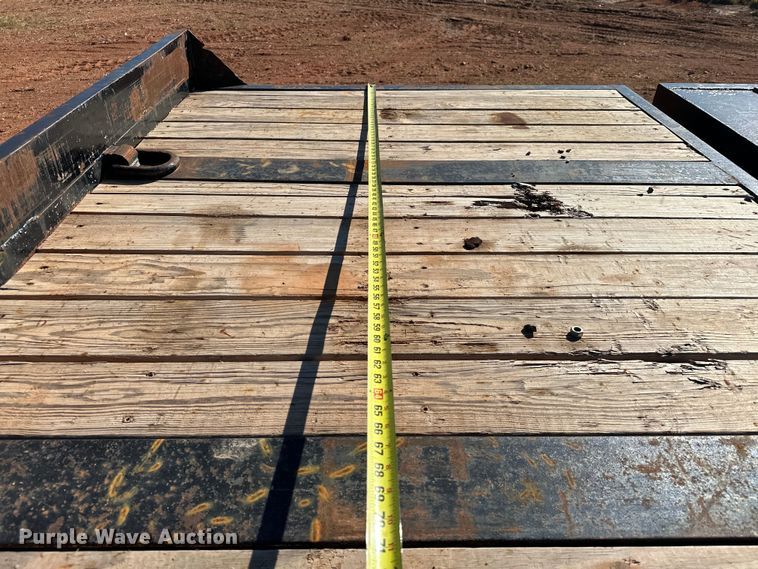 image for item EJ8935 1992 Kalyn KTD-30 tilt deck equipment trailer