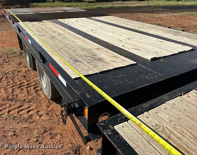 image for item EJ8935 1992 Kalyn KTD-30 tilt deck equipment trailer