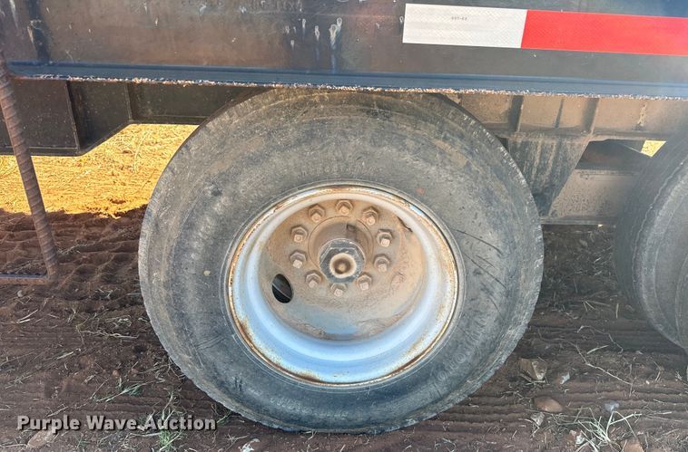 image for item EJ8935 1992 Kalyn KTD-30 tilt deck equipment trailer