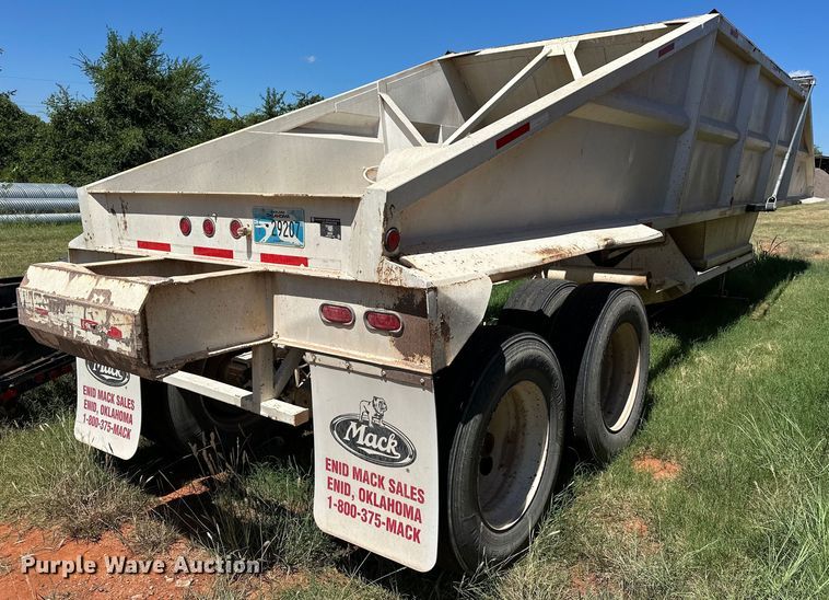 image for item EJ8938 1995 TRBL 4000 bottom dump trailer