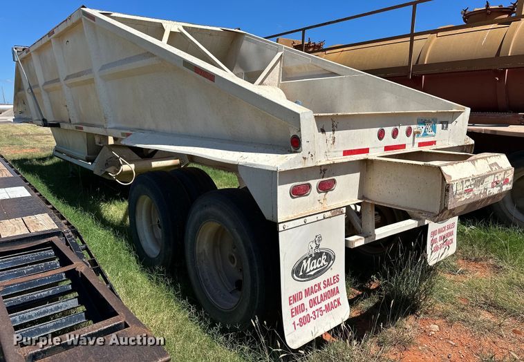image for item EJ8938 1995 TRBL 4000 bottom dump trailer