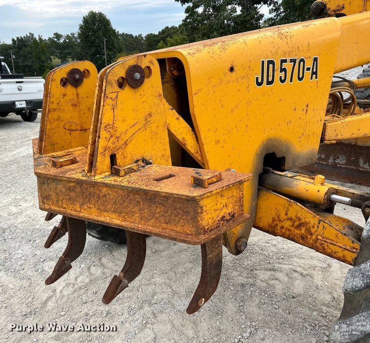 image for item EK3013 1973 John Deere 570A rigid frame motor grader