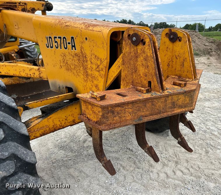 image for item EK3013 1973 John Deere 570A rigid frame motor grader
