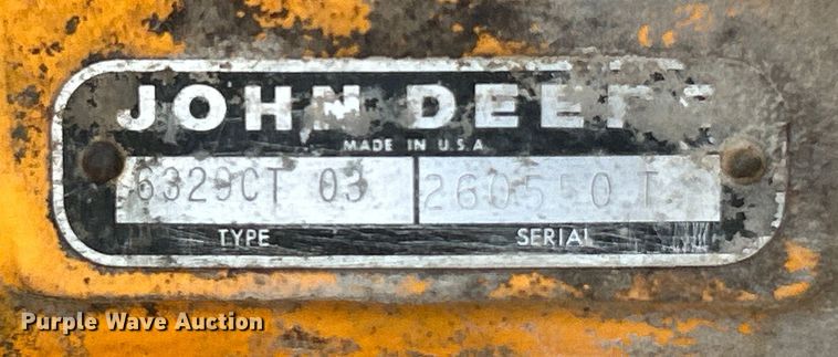 image for item EK3013 1973 John Deere 570A rigid frame motor grader