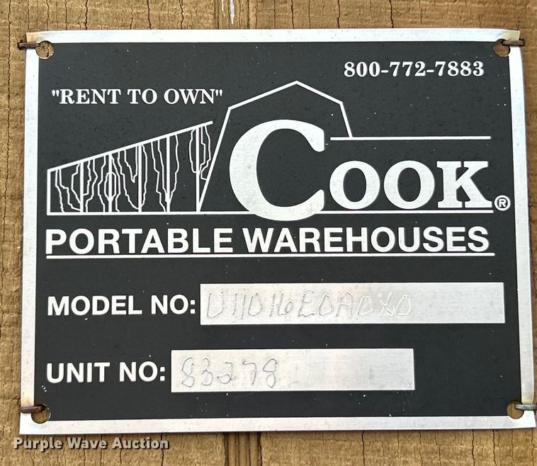 image for item EK3082 Cook U11016E0A0X0 storage shed
