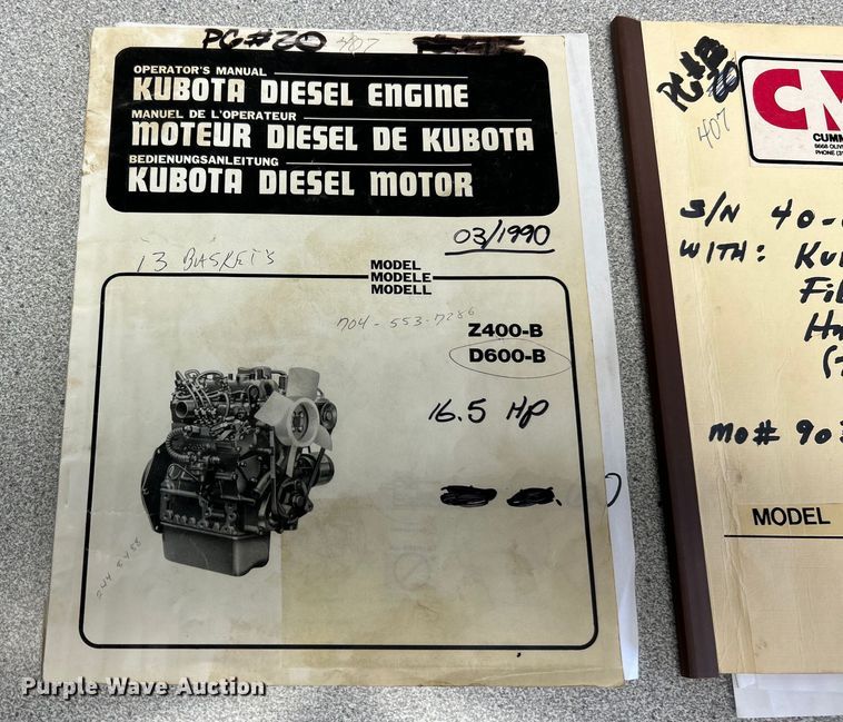 image for item EK3244 Mauldin 4000WS double drum roller