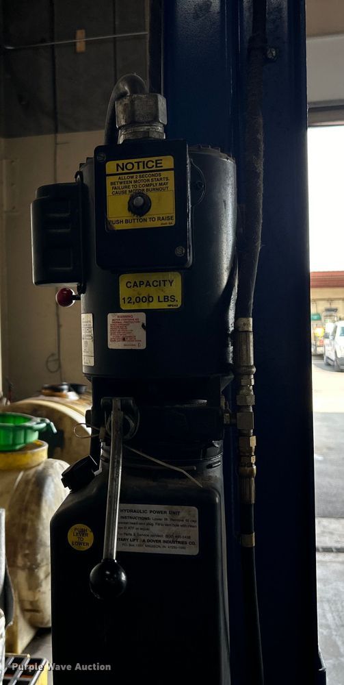 image for item EK3245 Rotary  SPO12-12 two post automotive lift