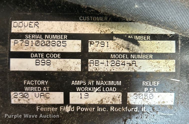 image for item EK3245 Rotary  SPO12-12 two post automotive lift