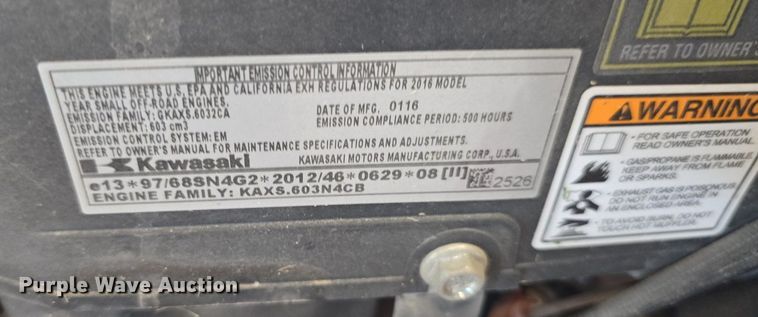 image for item EK6381 Gravely Pro Stance 994131 ZTR lawn mower