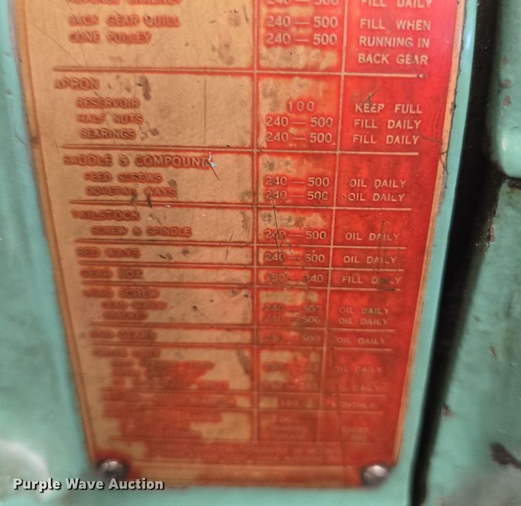 image for item EK6412 South Bend lathe