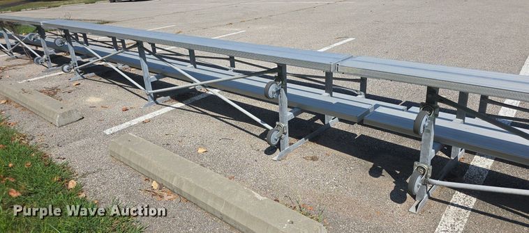 image for item EK6421 (7) sections of aluminum bleachers
