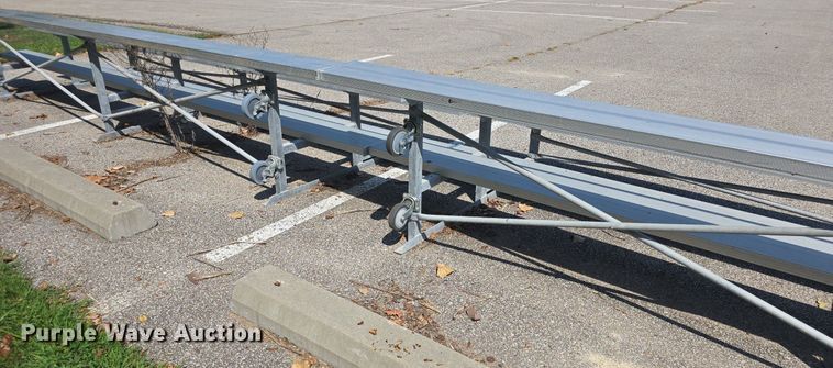 image for item EK6421 (7) sections of aluminum bleachers