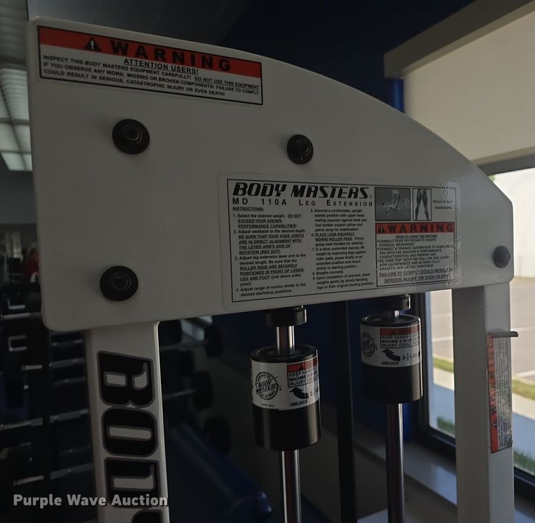 image for item EK6422 Body Masters  MD110A  leg extension