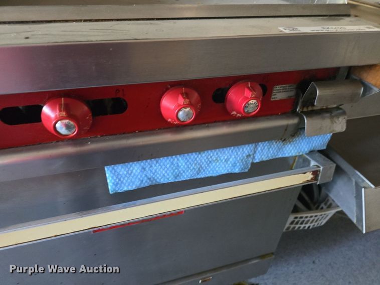 image for item EK6429 Vulcan Sonrkel griddle oven