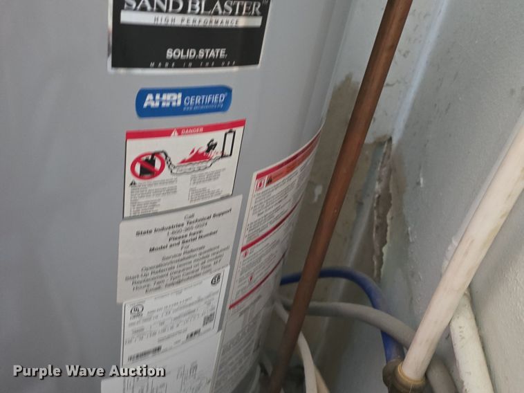 image for item EK6432 2020 State Industries SBD-81-199NE 118 water heater