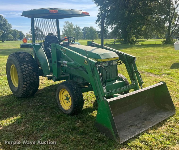 image for item EK8960 1994 John Deere 1070 MFWD tractor