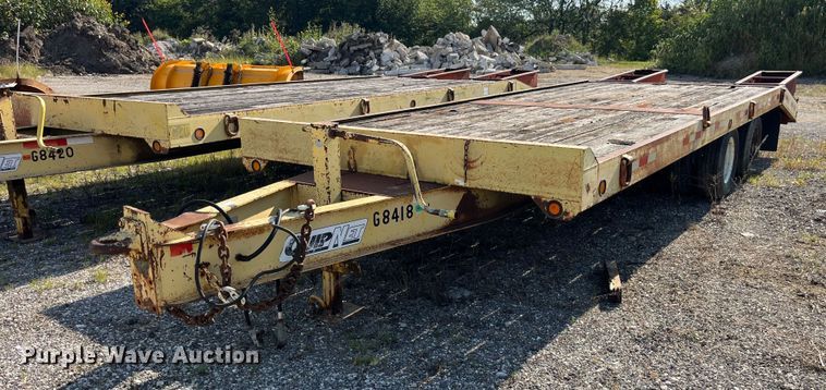 image for item EK8963 1997 Towmaster 0C-20 equipment trailer