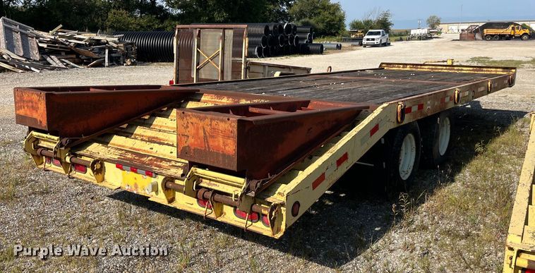 image for item EK8963 1997 Towmaster 0C-20 equipment trailer