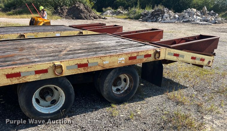 image for item EK8963 1997 Towmaster 0C-20 equipment trailer